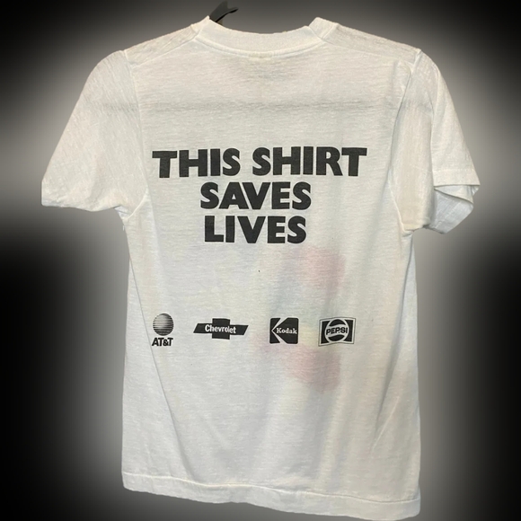 1985 Live Aid Concert Tee Sz Small - Picture 2 of 2